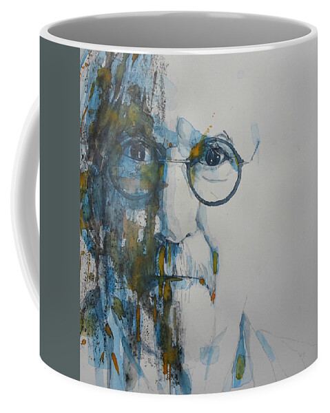 Billy Connolly Coffee Mug featuring the painting The Big Yin Billy Connolly by Paul Lovering