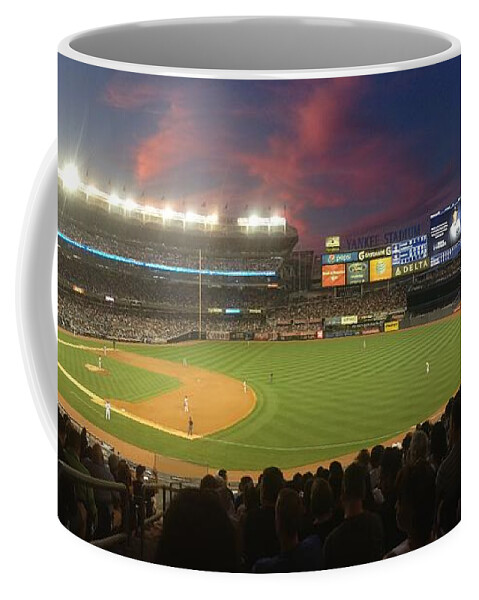 Yankees Coffee Mug featuring the photograph The Bronx by Dennis Richardson