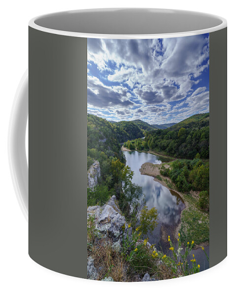 Buffalo River Coffee Mug featuring the photograph The Buffalo National River by David Dedman