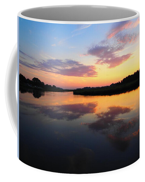 Sunrise Coffee Mug featuring the photograph The Colors of Morning by Shawn M Greener