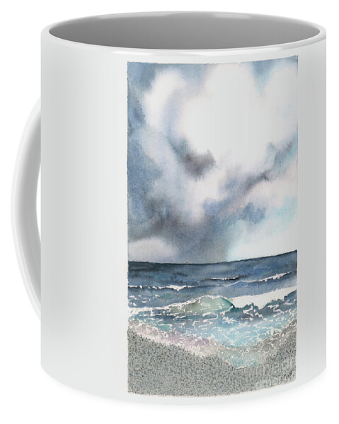 Storm Coffee Mug featuring the painting The Coming Storm by Hilda Wagner