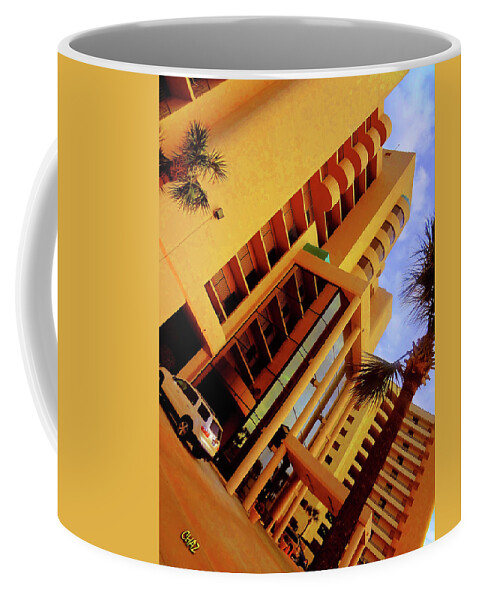 Architecture Coffee Mug featuring the photograph The Condos by CHAZ Daugherty