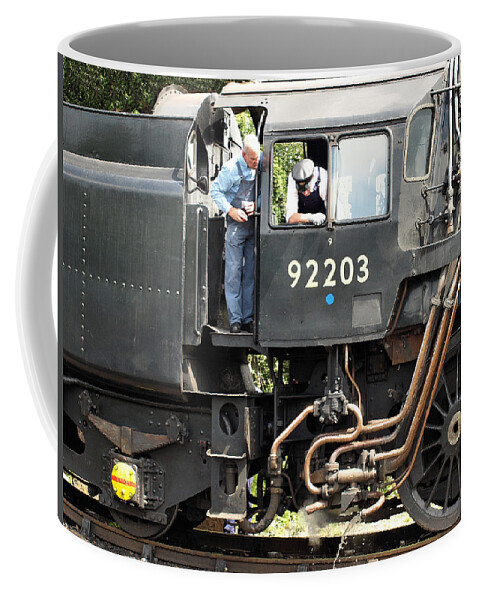 Steam Coffee Mug featuring the photograph The Crew by Richard Denyer