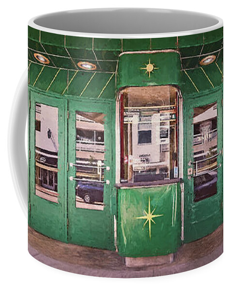 Architecture Coffee Mug featuring the photograph The Downer Theater 2016 by Scott Norris