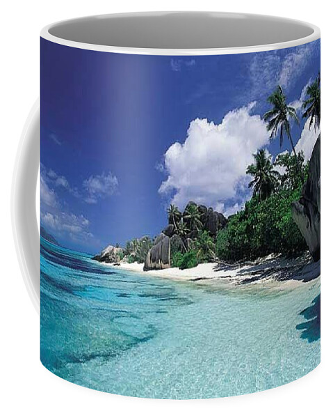 Beach Coffee Mug featuring the photograph The dream get away by Aaron Martens
