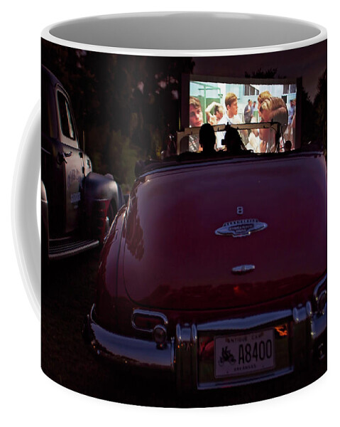 Drive In Coffee Mug featuring the photograph The Drive- In by Eilish Palmer