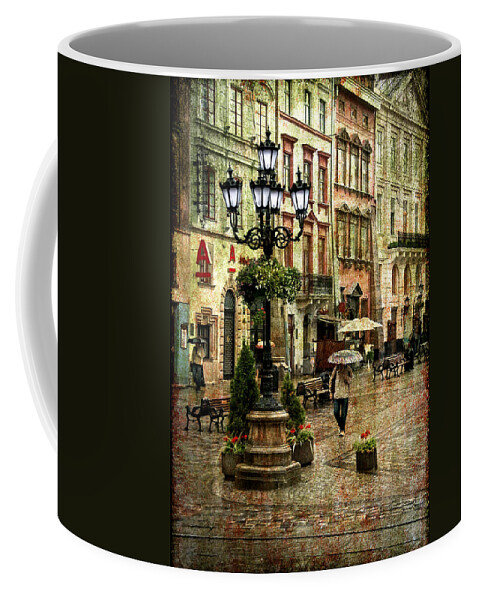 City Coffee Mug featuring the photograph The Fall of Spring by Evelina Kremsdorf