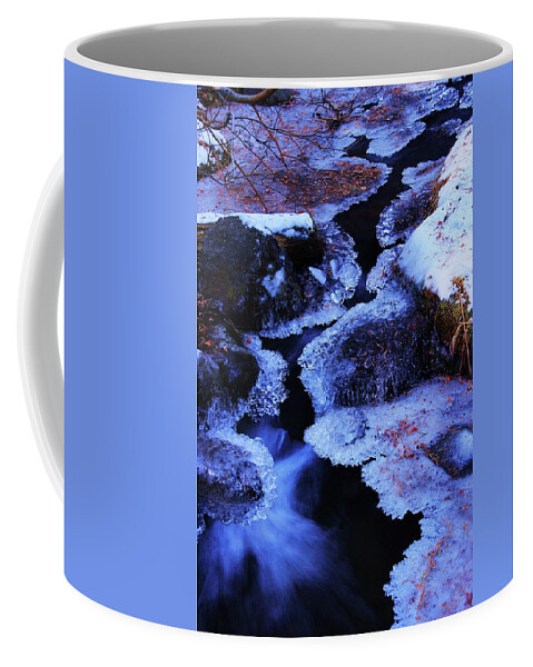Lake Tahoe Coffee Mug featuring the photograph The Flow of Winter by Sean Sarsfield