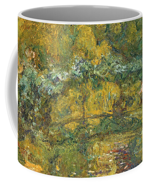 Bridge Coffee Mug featuring the painting The Footbridge over the Waterlily Pond, 1919 by Claude Monet