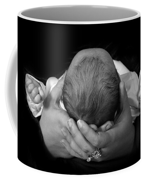 Newborn Coffee Mug featuring the photograph The Gift by DArcy Evans