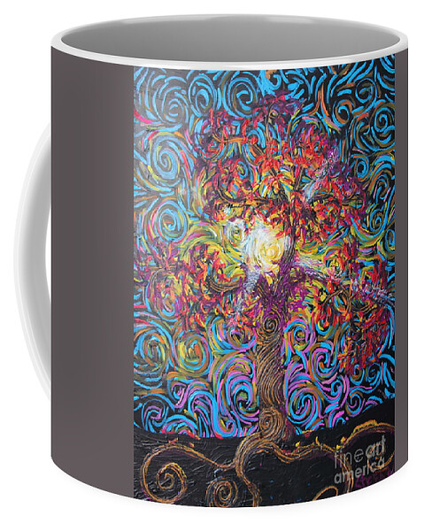 Impressionism Coffee Mug featuring the painting The Glow Of Love by Stefan Duncan