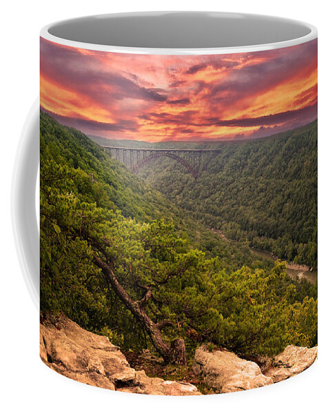  Coffee Mug featuring the photograph The Gorge by Lisa Lambert-Shank