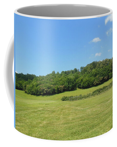 Field Coffee Mug featuring the photograph The Grass is Always Greener by Ali Baucom