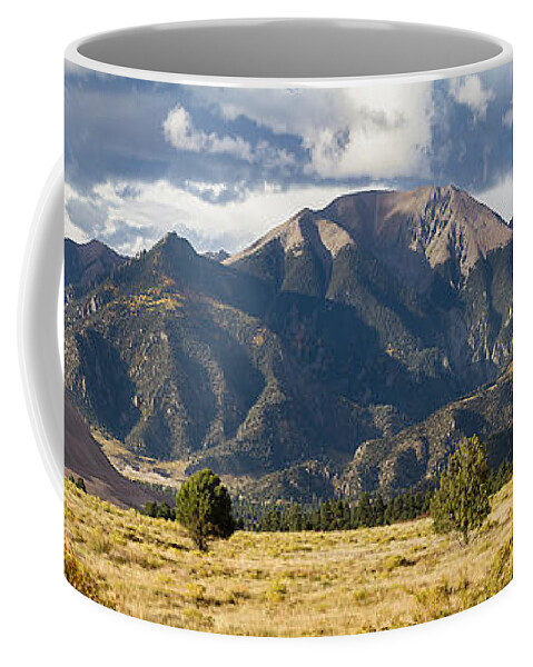 Colorado Coffee Mug featuring the photograph The Great Sand Dunes Triptych - Part 3 by Tim Stanley