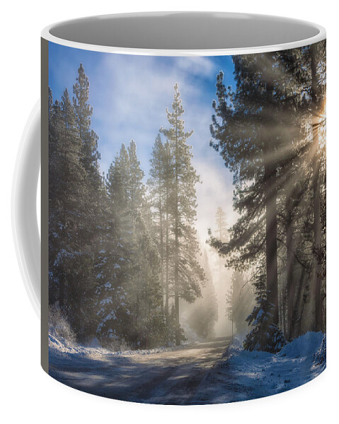 Landscape Coffee Mug featuring the photograph The Guiding Star by Jonathan Nguyen