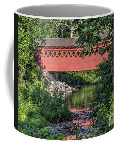 Vermont Coffee Mug featuring the photograph The Henry Bridge by Rod Best