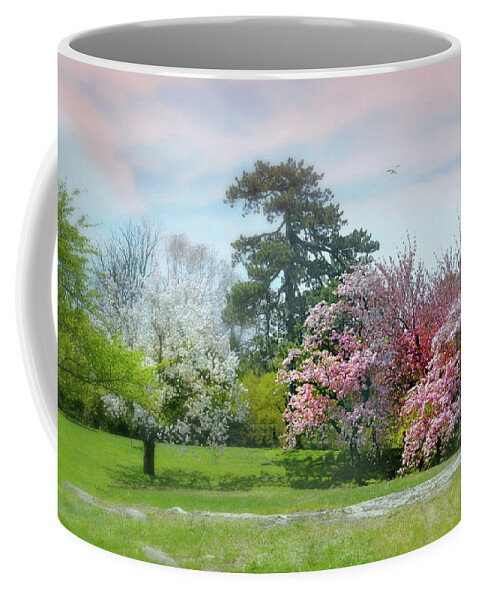 Nybg Coffee Mug featuring the photograph The Hidden Garden by Diana Angstadt