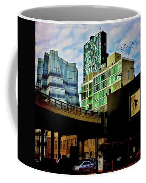 New York Coffee Mug featuring the photograph The Highline NYC by Chris Lord