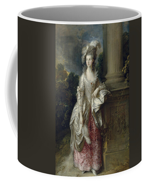 18th Century Art Coffee Mug featuring the painting The Honourable Mrs Graham by Thomas Gainsborough