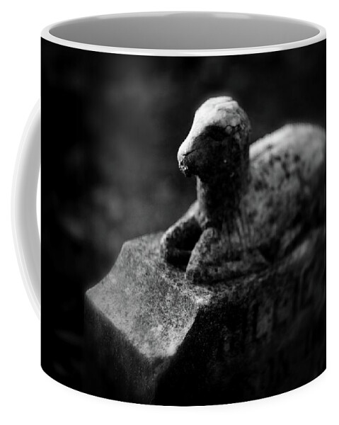 Lamb Coffee Mug featuring the photograph The Innocent by Stoney Lawrentz
