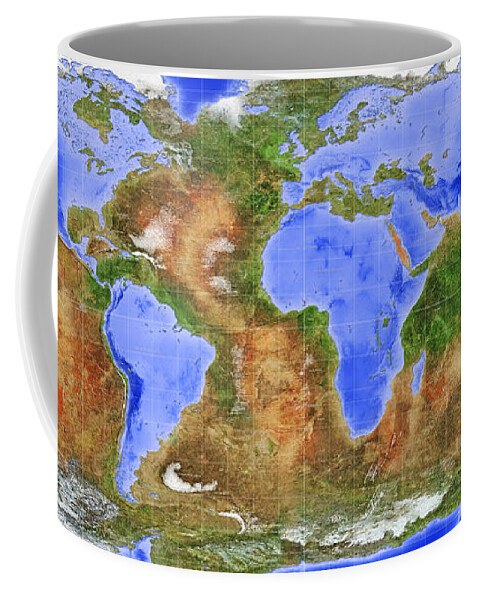 Earth Coffee Mug featuring the photograph The Inverted World by Frans Blok