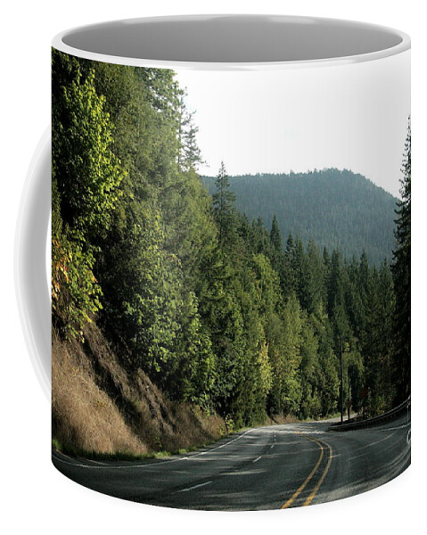 Road Coffee Mug featuring the photograph The Journey by Jonathan Harper