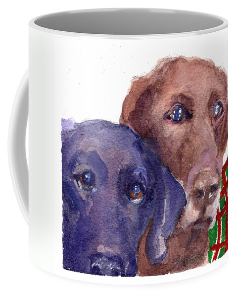 Chocolate Coffee Mug featuring the painting The Lairds D Ardmore by Sheila Wedegis