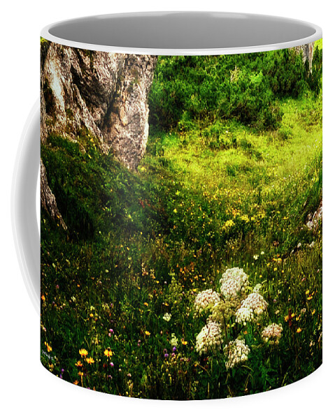 Landscapes Coffee Mug featuring the photograph The Land of Enchantment Tirol Austria by Gerlinde Keating