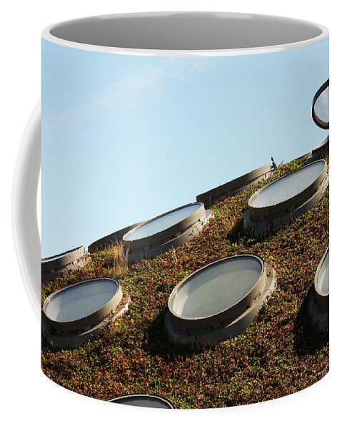 Living Roof Coffee Mug featuring the photograph The Living Roof by Art Block Collections