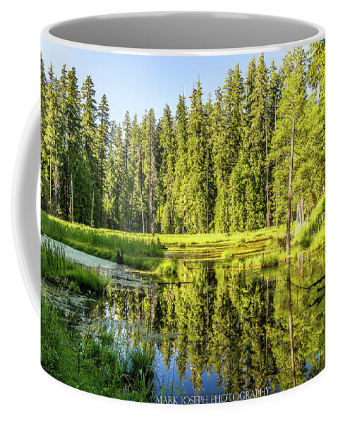 Landscape Coffee Mug featuring the photograph The Marsh by Mark Joseph