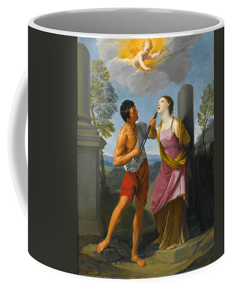 Guido Reni Coffee Mug featuring the painting The Martyrdom of Saint Apollonia by Guido Reni