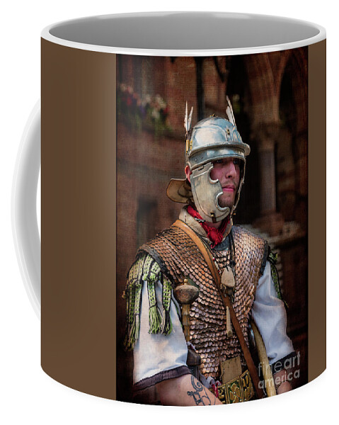 Architecture Coffee Mug featuring the photograph Roman Duty at World 's End by Brenda Kean