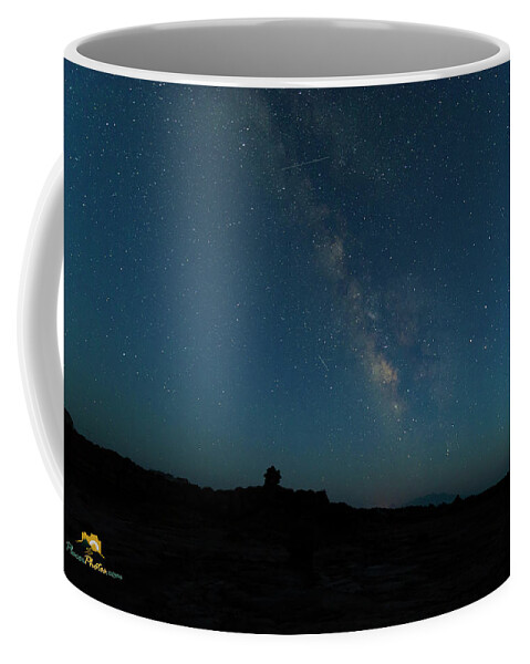 Colorado Plateau Coffee Mug featuring the photograph The Milky Way at Goblin Valley by Jim Thompson