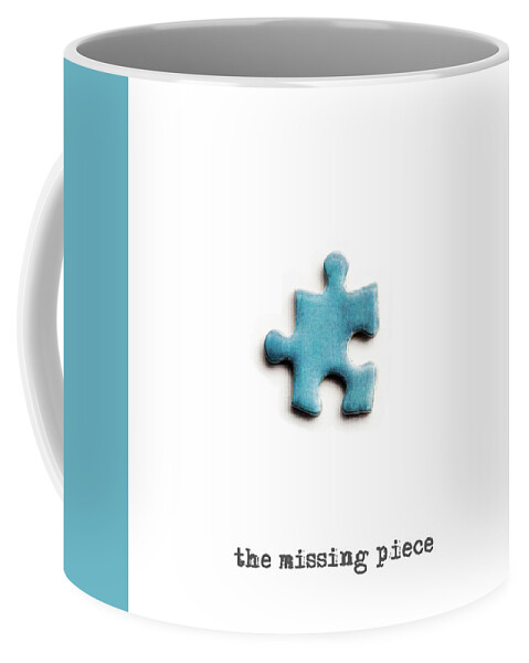 Puzzle Coffee Mug featuring the photograph The missing piece by Micah Offman