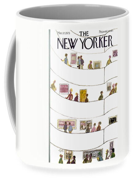 The New Yorker Cover - March 17th, 1975 Coffee Mug