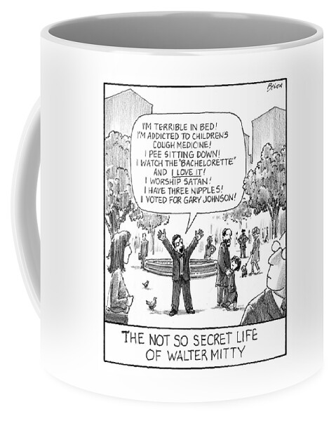 The Not So Secret Life Of Walter Mitty Coffee Mug