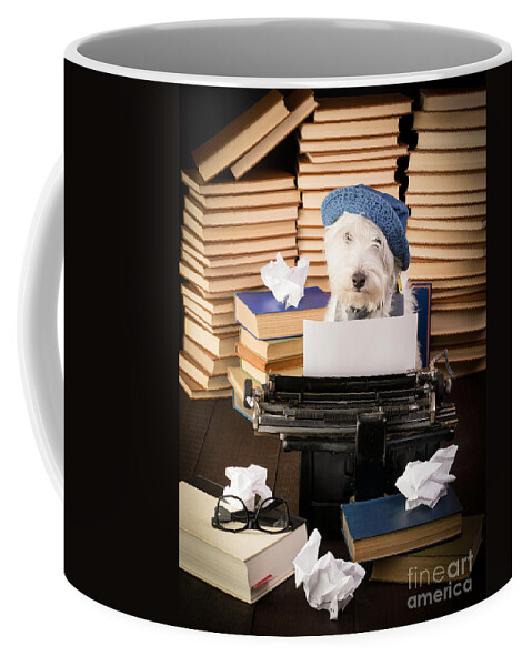 Writer Coffee Mug featuring the photograph The Novelist by Edward Fielding