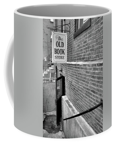 The Old Book Store Coffee Mug featuring the photograph The Old Book Store by Karol Livote