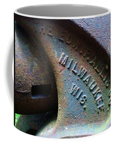 Metal Coffee Mug featuring the photograph The Old Stamp Mill- Findley Mine by Nicole Angell