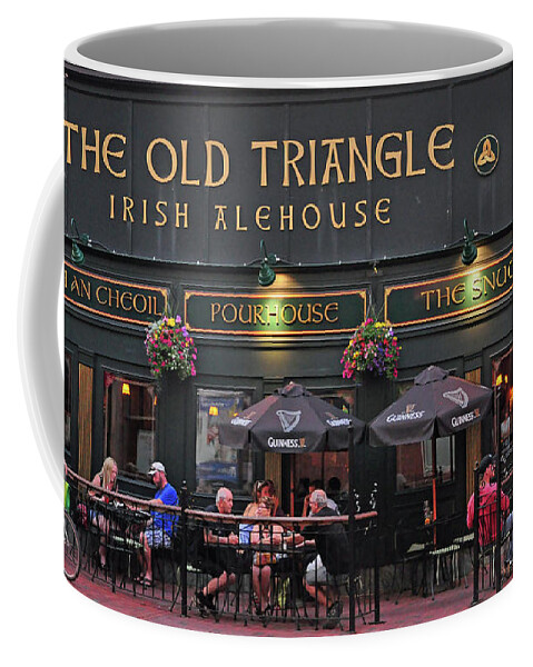 The Old Triangle Coffee Mug featuring the photograph The Old Triangle Alehouse by Glenn Gordon