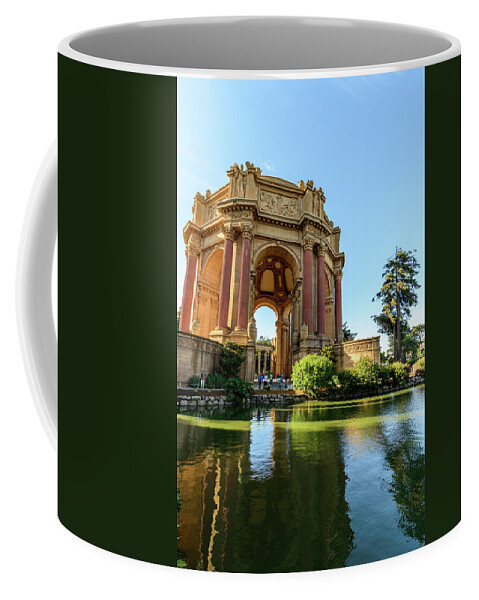 Bay Area Coffee Mug featuring the photograph The Palace of Fine Arts 5 by Jason Chu