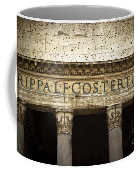 Pantheon Coffee Mug featuring the photograph The Pantheon by Becqi Sherman