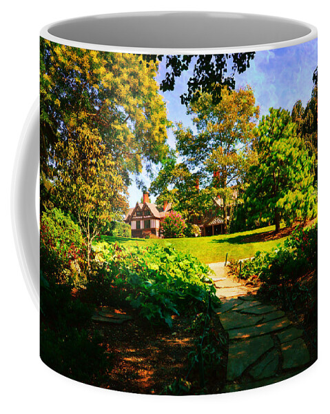 Arboretum Coffee Mug featuring the photograph The Path to the Arboretum by Stacie Siemsen