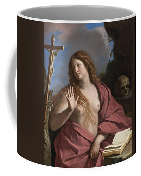 Guercino Coffee Mug featuring the painting The Penitent Magdalene by Guercino