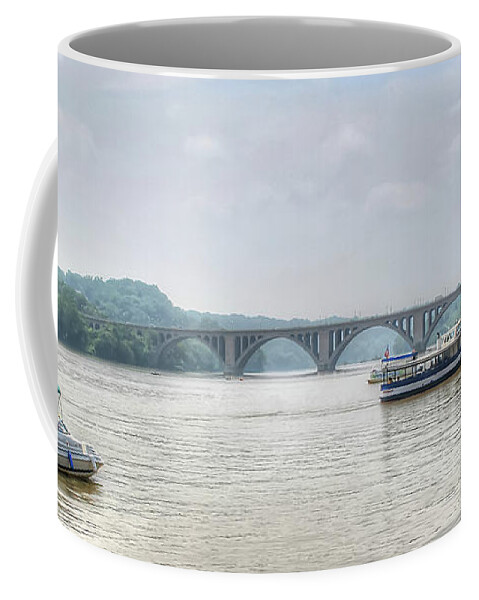 Adrian Laroque Coffee Mug featuring the photograph The Potomac by LR Photography