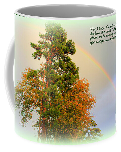 Scripture Photos Coffee Mug featuring the photograph The Promises of God by Kathy White