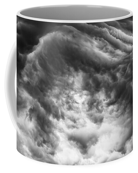 Storm Clouds Coffee Mug featuring the photograph The push back by Charles McCleanon