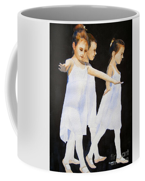 Dance Coffee Mug featuring the painting The Recital by Shirley Braithwaite Hunt