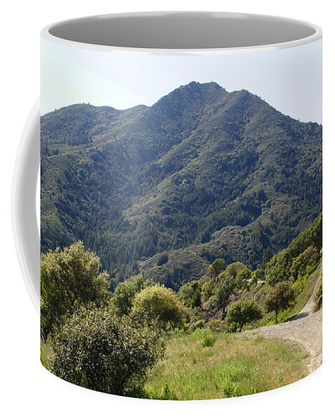 Mount Tamalpais Coffee Mug featuring the photograph The Road to Tamalpais by Ben Upham III