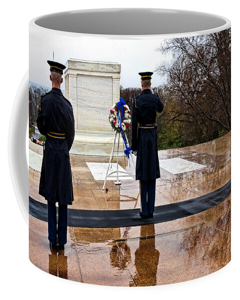 Salute Coffee Mug featuring the photograph The Salute by Christopher Holmes